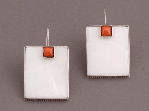 Mike Bird Romero Geometric Earrings