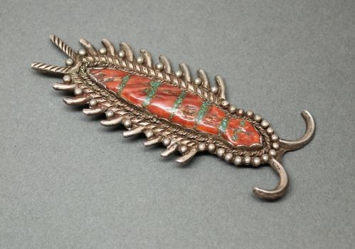 Old Zuni Centipede Pin