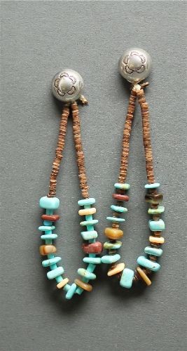 Handmade Heishi Dangle Earrings