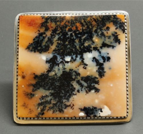 Yazzie Johnson and Gail Bird Buckle of Agate