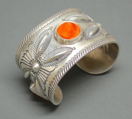  McKee Platero Bracelet with Pointed Spoldylus