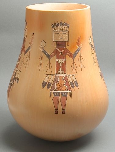 Ida Sahmie Yei Figure Jar