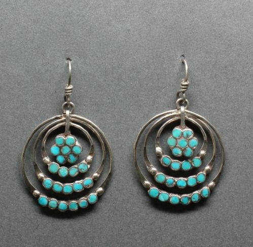 Dishta Family Earrings of Three Hoops