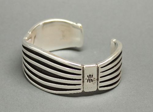 Kay Begay Rogers Silver Bracelet