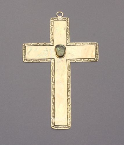 Tony Aguilar Brass Wall Cross