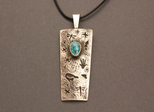 Kee Yazzie Petroglyph Pendant