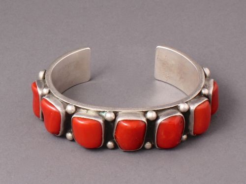 Mike Bird Romero Red Coral Bracelet