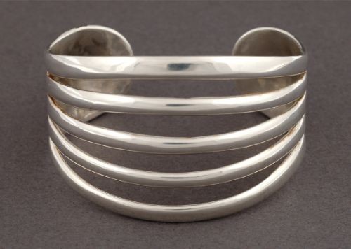 Debbie Silversmith Silver Strand Bracelet
