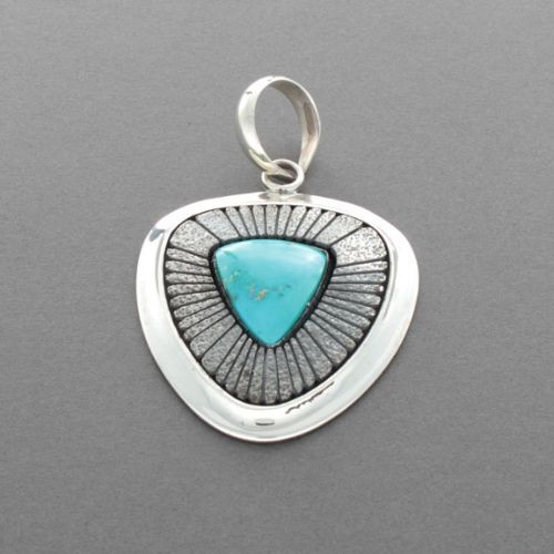Al Joe Pendant of Royston Turquoise