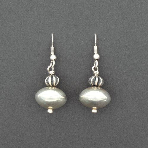 Al Joe Silver Bead Earrings