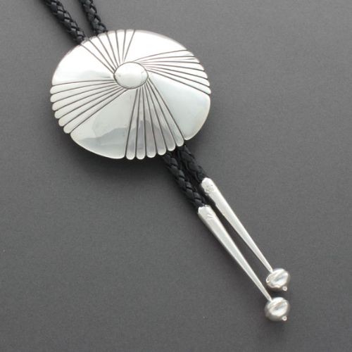 Willie Shaw Silver Modernist Bolo