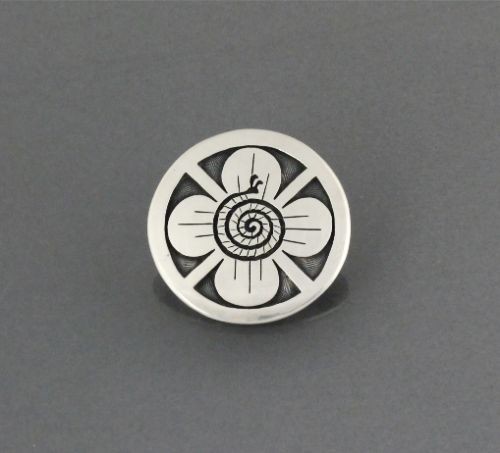 Philbert Honanie Pin/Pendant of Snail