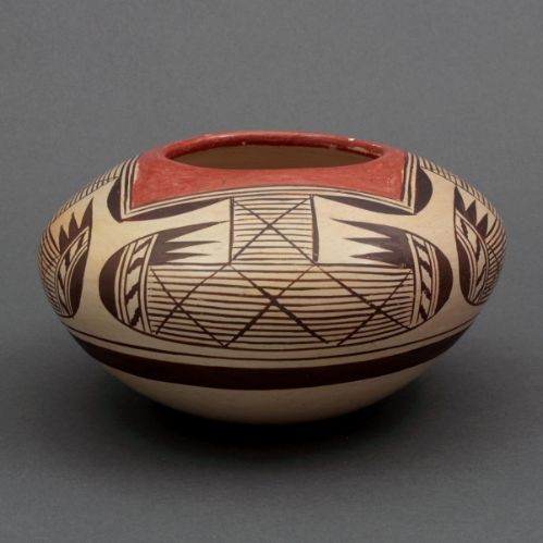 Fannie Nampeyo Bird Wing Motif Jar