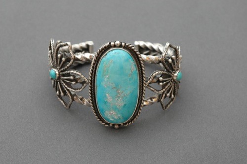 Liz Wallace "Wild Rose" Morenci Bracelet