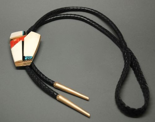 Richard Chavez Bolo of Fossilized Ivory 