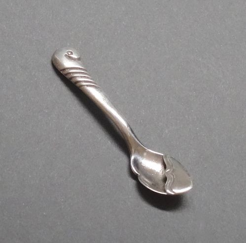 Kenneth Begay Silver Salt Spoon