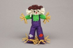 Beaded Scarecrow by Lorena Laahty of Zuni