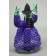 Beaded Purple Witch Figure
