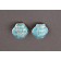 Channel Inlay Turquoise Earrings of Pots
