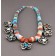  Beaded Flower Necklace By Mary Tafoya