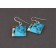 Turquoise Earrings by Mary Tafoya