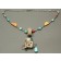 Raymond Sequaptewa Inlay Necklace