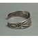 Early Ingot Silver Stamped Bracelet