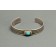 Early Single Turquoise Ingot Bracelet
