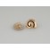 Debbie Silversmith Swirl Earrings in Gold
