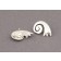 Debbie Silversmith Silver Swirl Earrings
