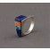  Larry Begay Ring Inlay of Lapis Lazuli and other stone