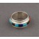  Charles Loloma Ring with Outside Inlay