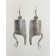 Raymond Sequaptewa Bird Earrings