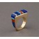 Charles Loloma Ring of Inlaid Lapis