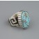 Kee Yazzie Silver Ring With Symbols