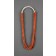  Orange Coral Necklace - 10 Strands