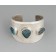  Edison Cummings Bracelet - Tufa Cast with Lone Mountain