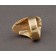  Charles Loloma Ring of Gold and Lone Mountain