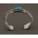 Ron Bedonie Bracelet of Blue Gem Turquoise