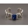 Tashquinn Draper Lapis Swirl Bracelet