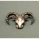 Navajo Pin of Mountain Sheep