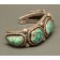 Bracelet of Heavy Silver and Turquoise