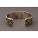 Navajo Silver Cuff with File and Chisel