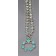 McKee Platero Necklace with Turquoise Naja