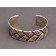 Navajo Silver Cuff with File and Chisel