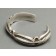 Harry Begay Ingot Silver Bangle Bracelet 