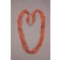1910 Old Orange Coral Necklace