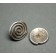 Sylvia Begay Silver Swirl Earrings