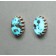 Sylvia Begay Turquoise Post Earrings