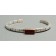 Yazzie Johnson and Gail Bird Bracelet of Garnet 